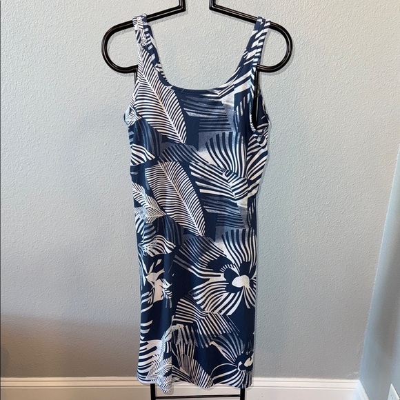 Columbia Dresses & Skirts - Columbia Blue and White Summer Tank Dress
